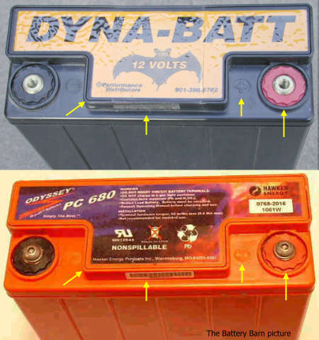 Dyna-Batt PC 680 comparo