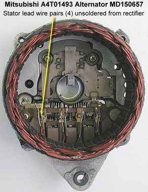 Rear bracket wires unsoldered