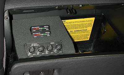 ARM1 A/F meters in glovebox