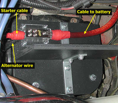 ABS plate and distribution block completed