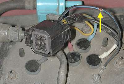 Fuel pump voltage check pic 3