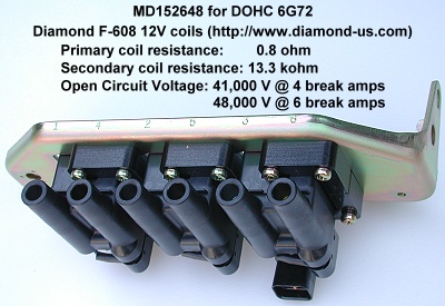 DOHC 6G72 Ignition Coils