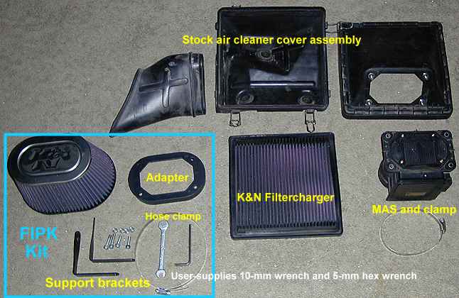 K&N and stock air cleaners
