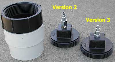 Intake pressure tester - versions 2 and 3