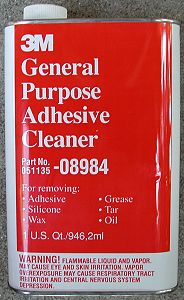 3M General Purpose Adhesive Cleaner Part No. 051135-08984