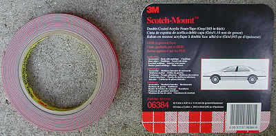 3M Scotch-Mount Double-Coated Acrylic Foam Tape Part No. 051131-06384