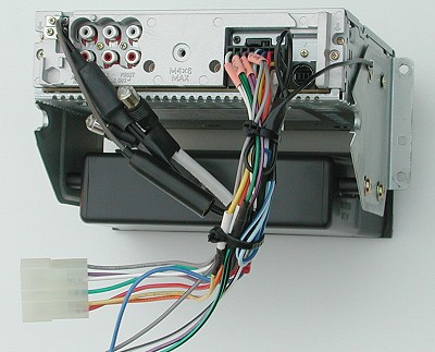 CDX-M800 with brackets attached, back