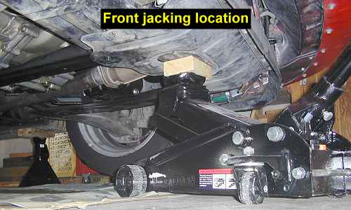 Jack location front
