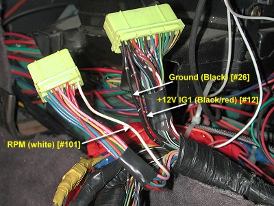 Identifying ECU wires