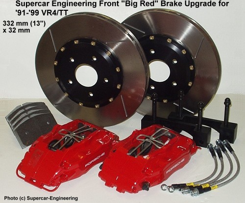 Front Brake Disc Rotors For 1991 1992 1993 DOGE STEALTH MITSUBISHI 3000GT VR4 